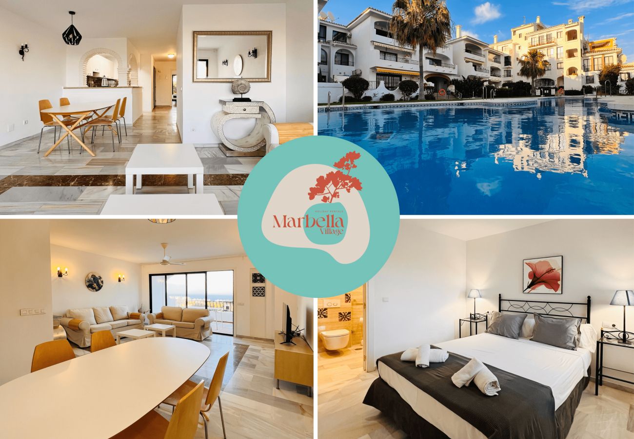 Apartamento en Mijas Costa - Calahonda Sea Views with Pool and Private Parking