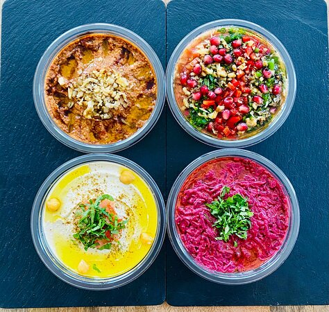 YabaOf Hummus Platte
