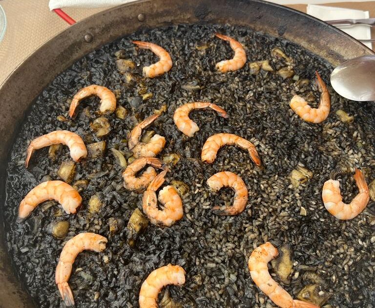 Arroz Negro im Café Fiesta