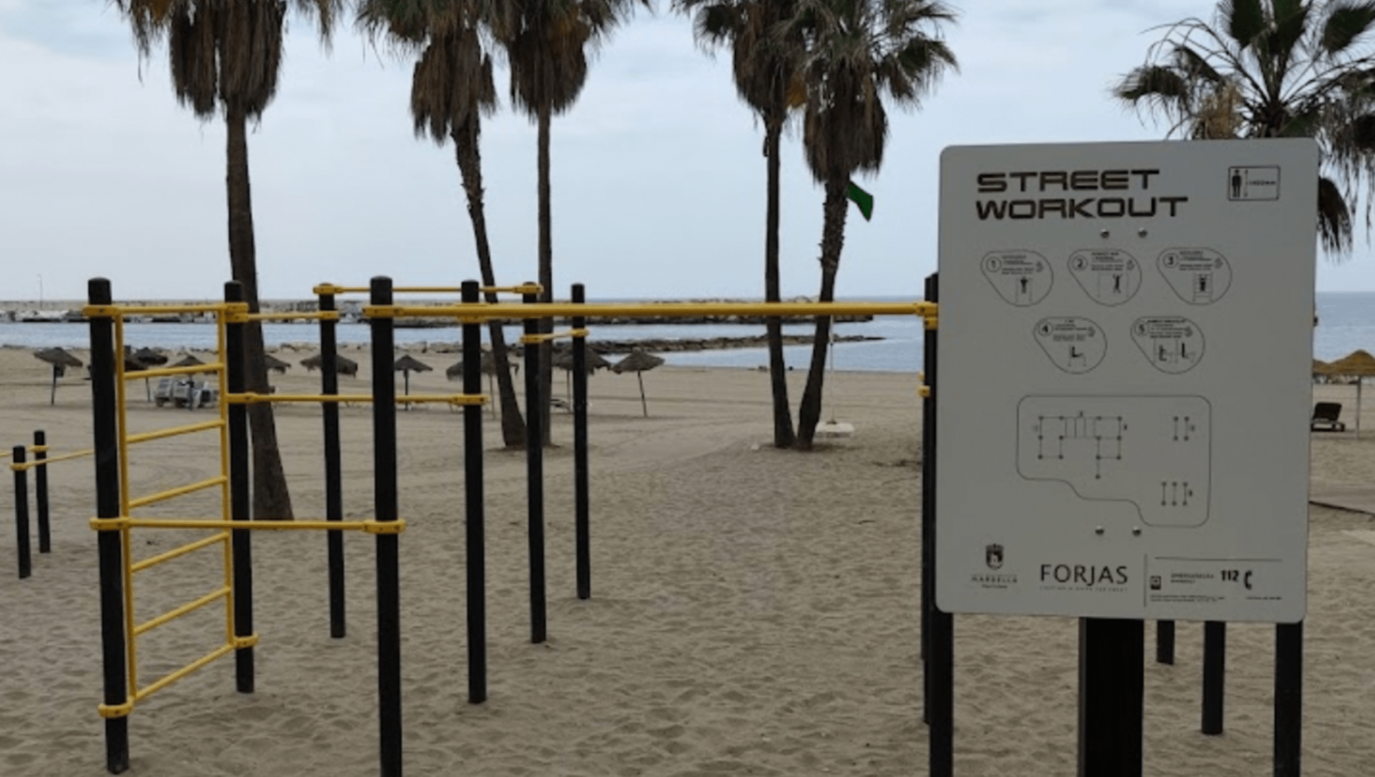 Outdoor gym Marbella Old Town