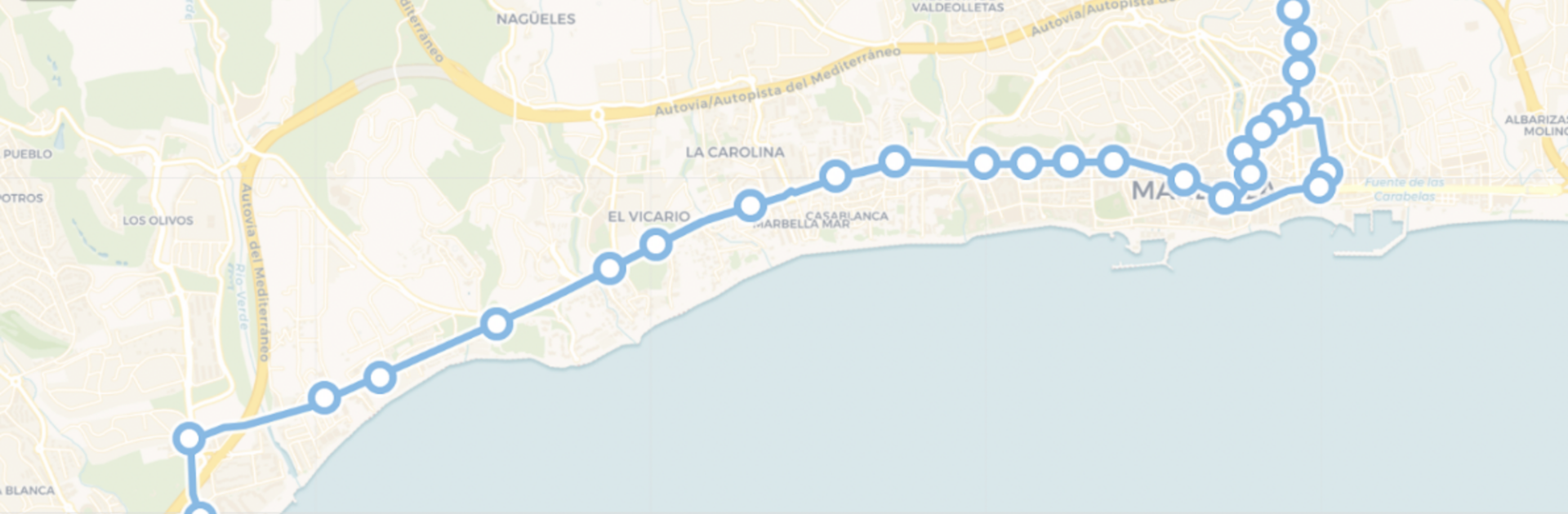 Trasporto Pubblico Urbano a Marbella